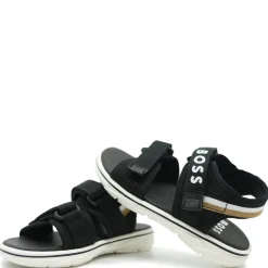 HUGO BOSS Black Velcro Baby Sandal Fashion