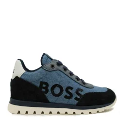 HUGO BOSS Denim Logo Sneaker Clearance