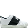 HUGO BOSS Navy and White Velcro Sneaker Clearance