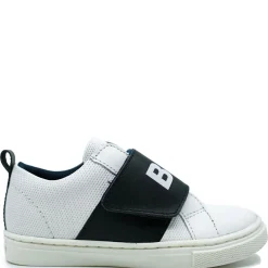 HUGO BOSS Navy and White Velcro Baby Sneaker Clearance