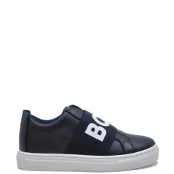 HUGO BOSS Navy Elastic Logo Sneaker Sale