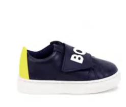HUGO BOSS Navy Velcro Sneaker Hot