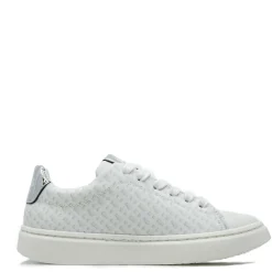 HUGO BOSS White Branded Sneaker Discount