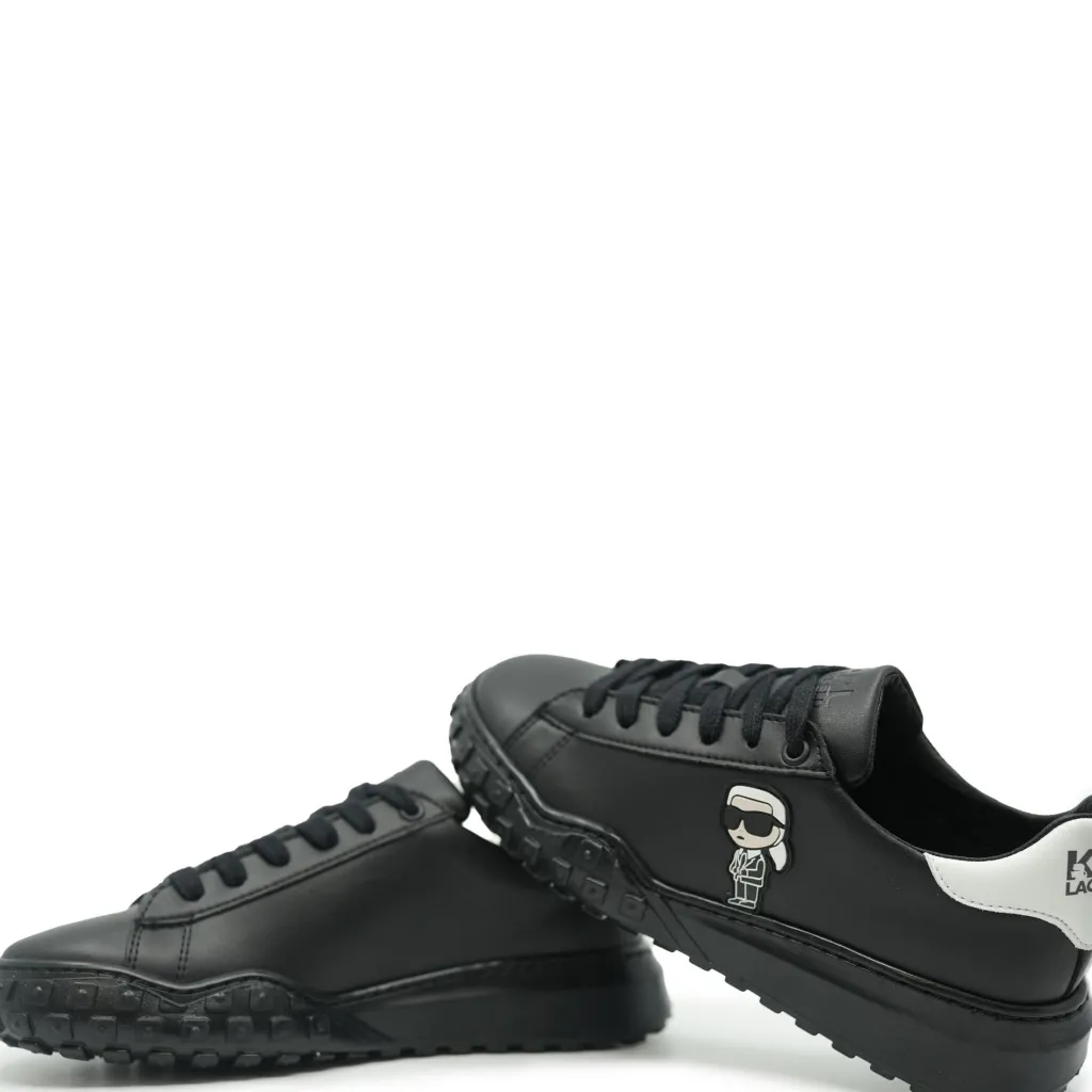 Karl Lagerfeld Black Logo Sneaker Clearance