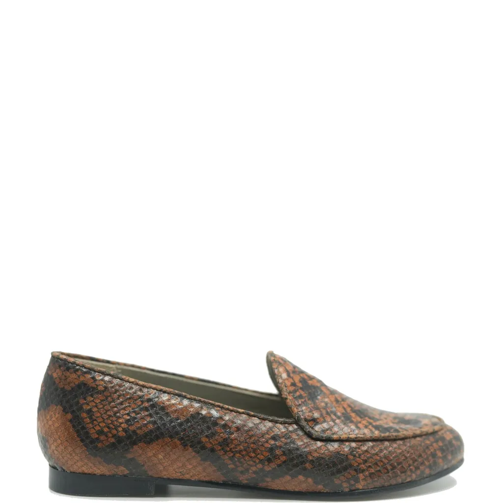 LMDI Collection LMDI Brown Snakeskin Loafer Outlet