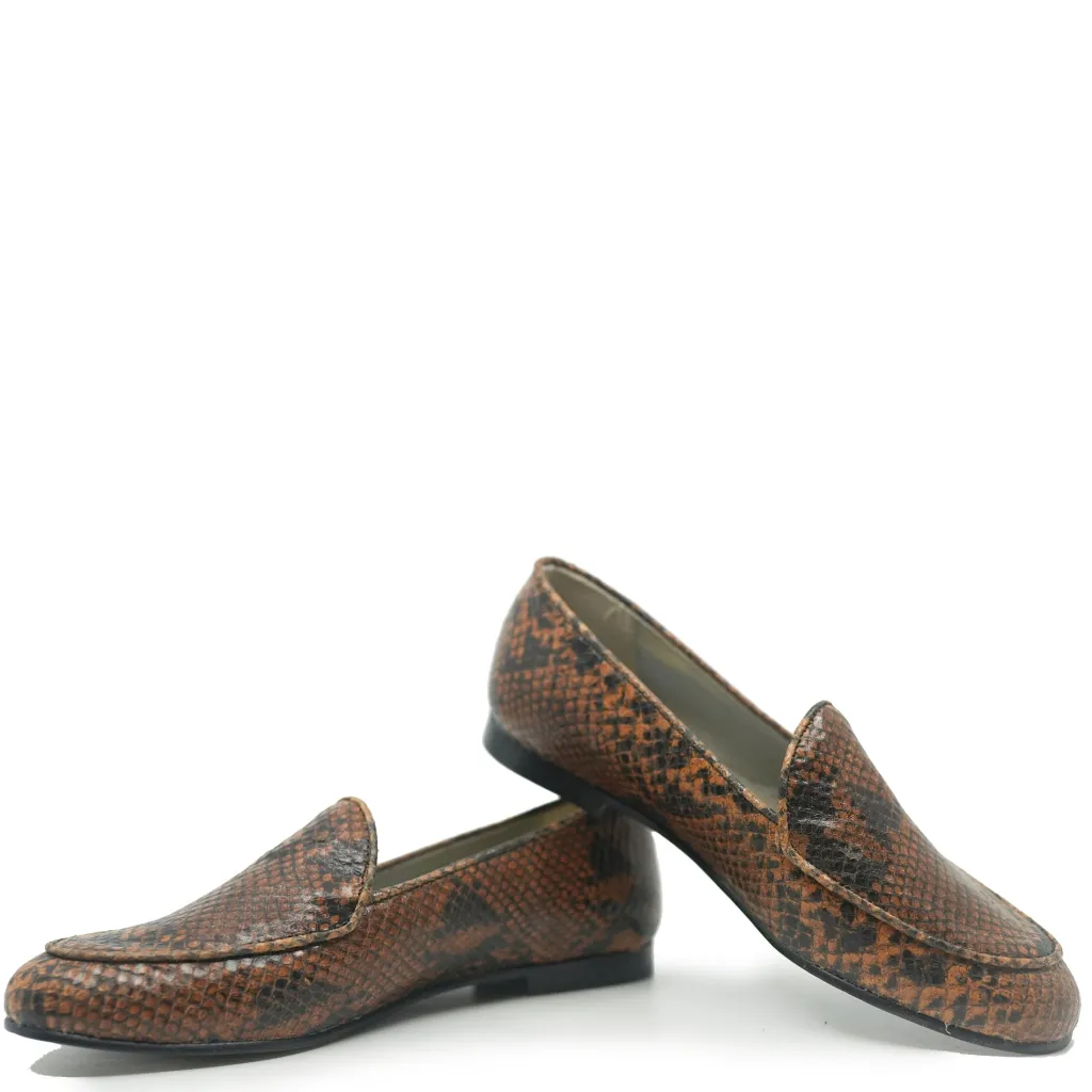 LMDI Collection LMDI Brown Snakeskin Loafer Outlet