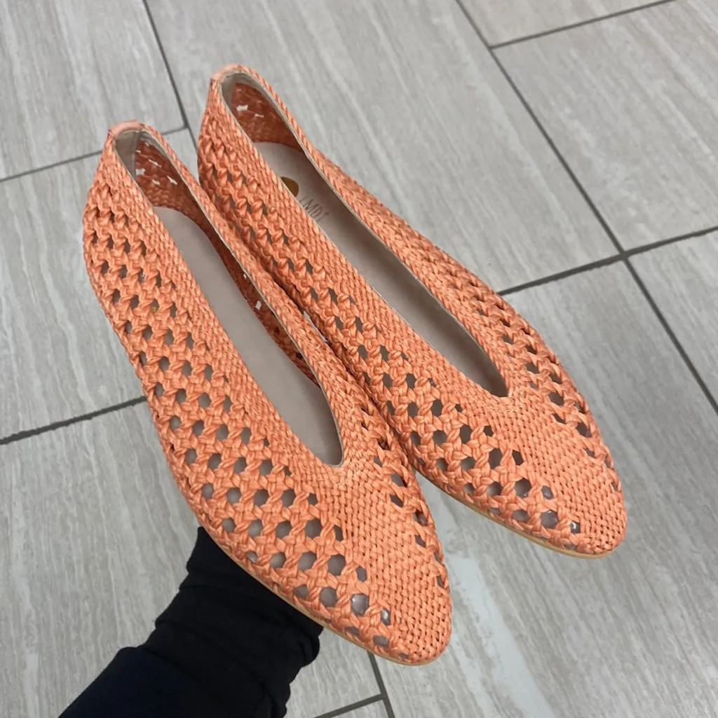 LMDI Collection LMDI Coral Crochet Ballet Flat New
