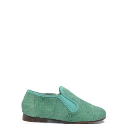 LMDI Collection LMDI Green Weave Smoking Loafer Outlet