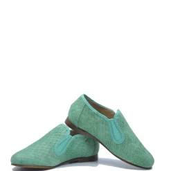 LMDI Collection LMDI Green Weave Smoking Loafer Outlet