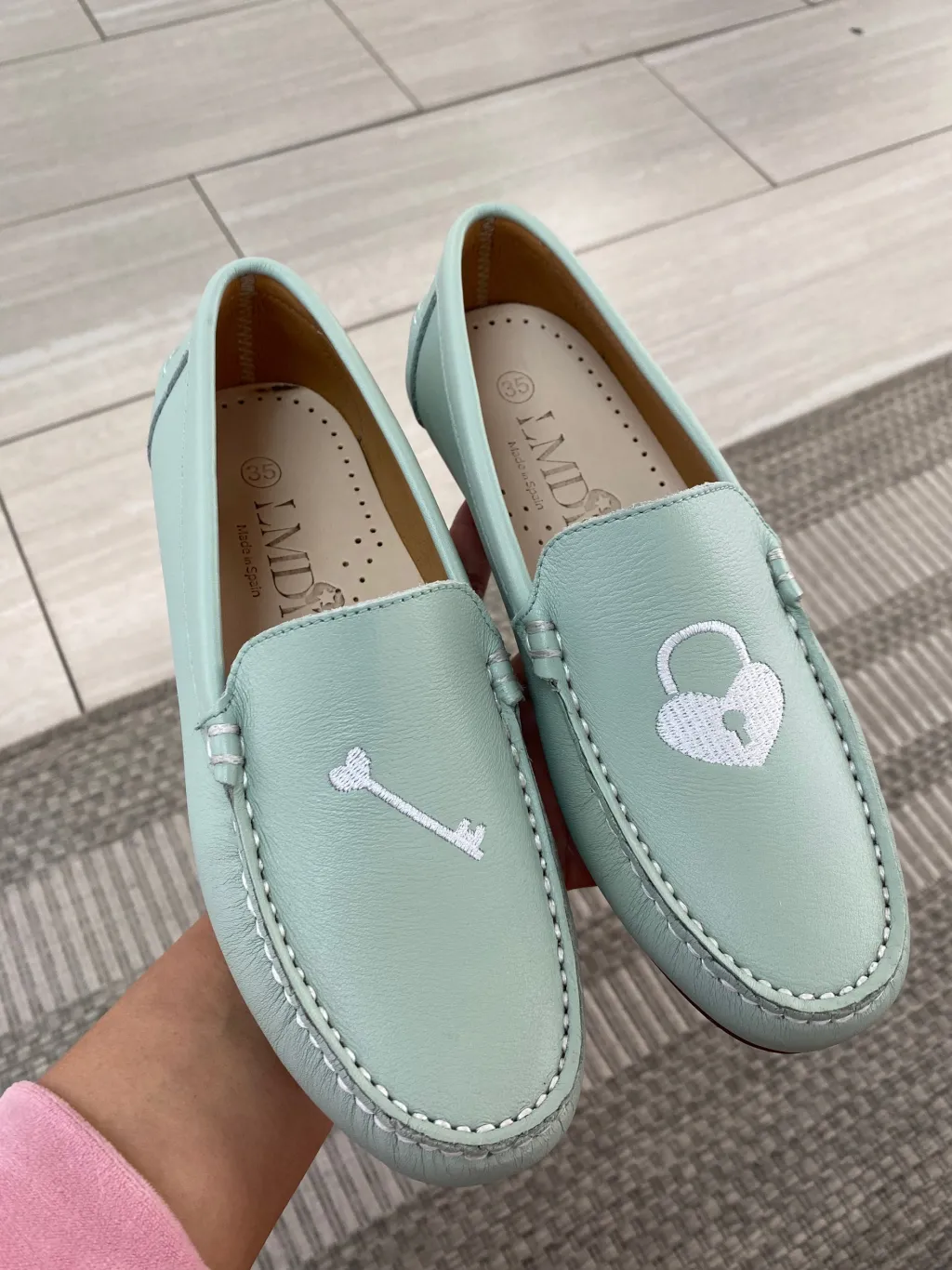 LMDI Collection LMDI Mint Lock and Key Loafer Hot
