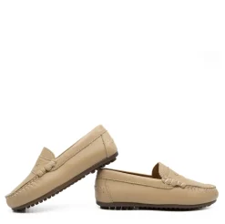 LMDI Collection LMDI Tan Penny Loafer Discount