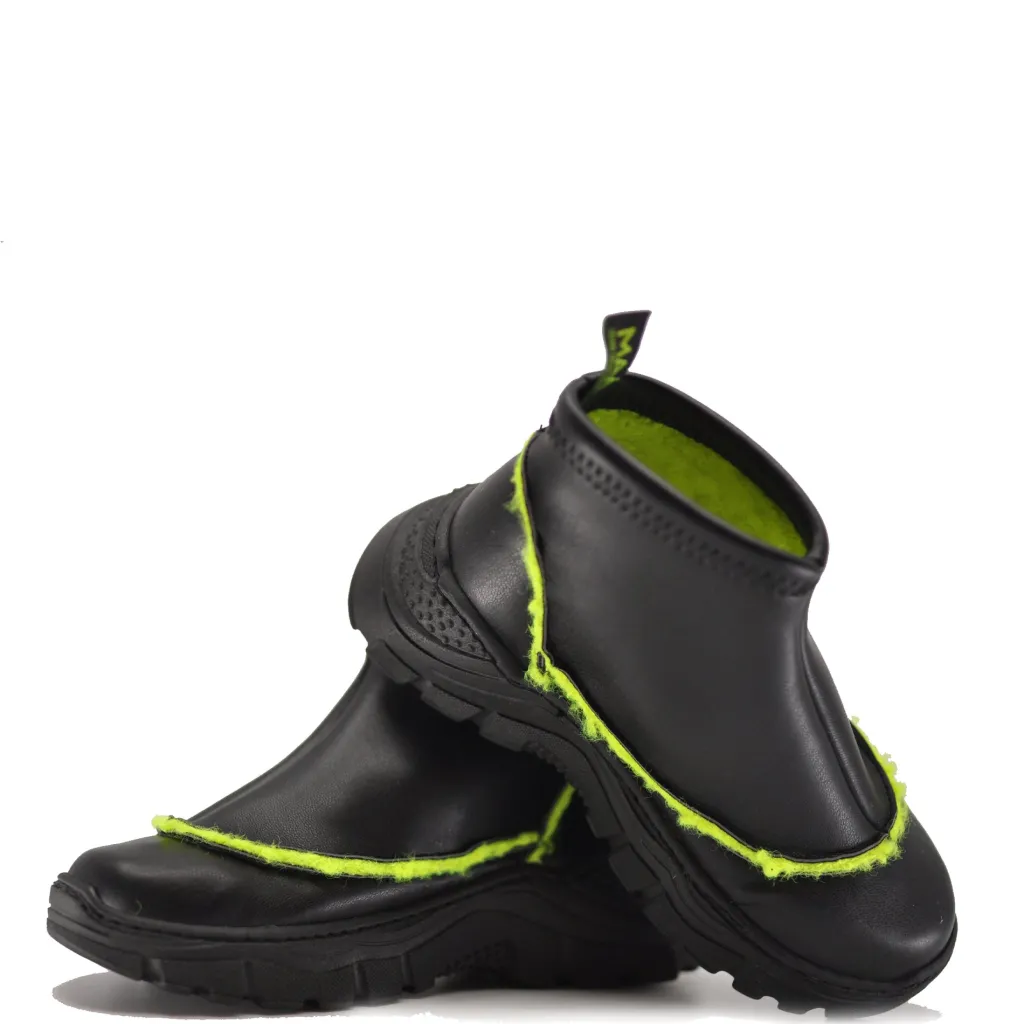 MAA Black and Neon Slip On Sneaker Sale