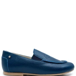 Manuela De Juan Manuela Navy Embossed Loafer Best