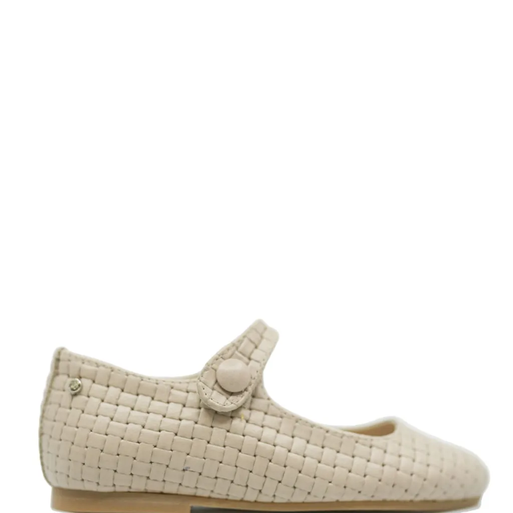 Manuela De Juan Manuela Nude Weave Mary Jane Outlet