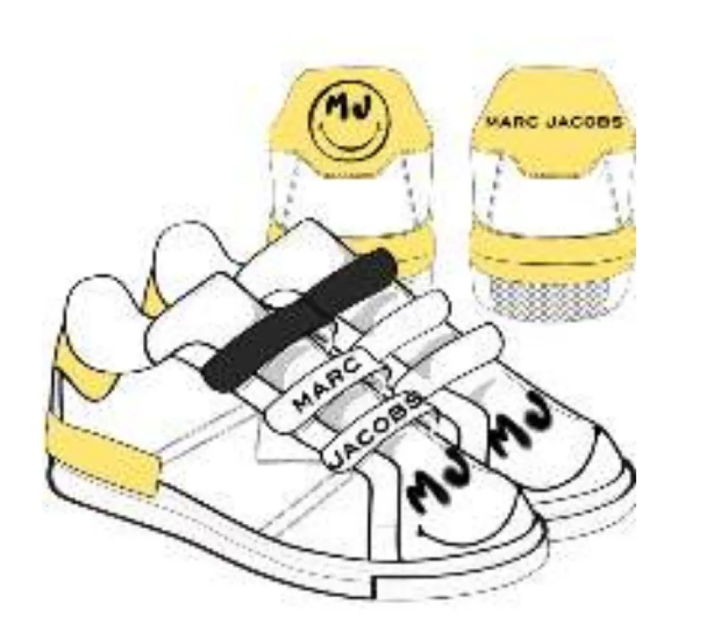 Marc Jacobs Triple Velcro Sneaker Clearance