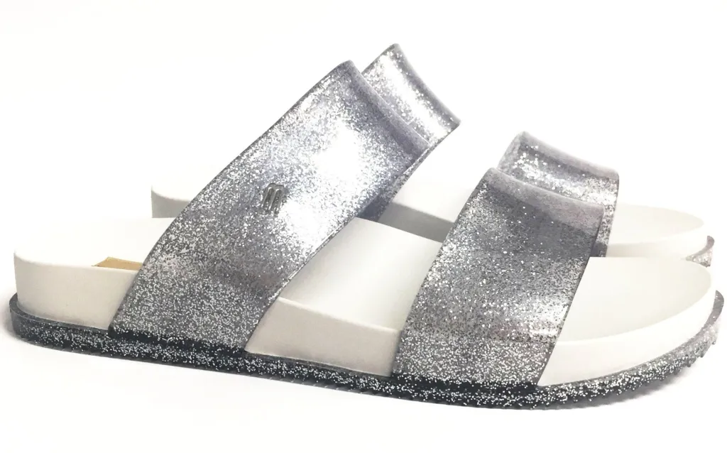 Melissa Silver Sparkly Cosmic Sandal Fashion