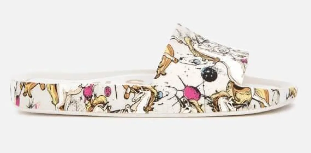 Melissa Unicorn Print Slide Sale