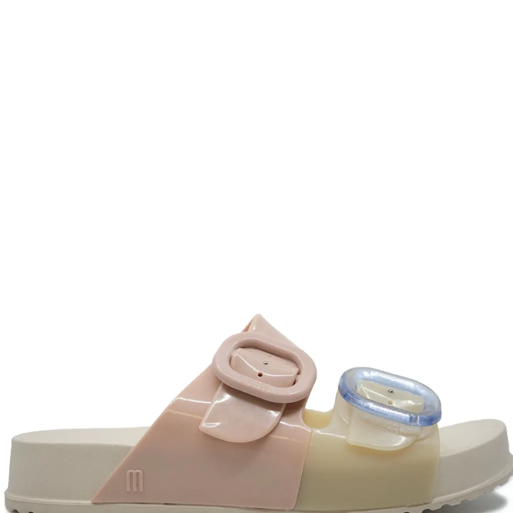Melissa Mini Pink and Cream Jelly Slide Sale