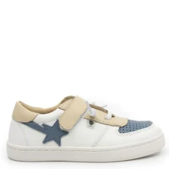 Old Soles Beige and Blue Star Sneaker Discount