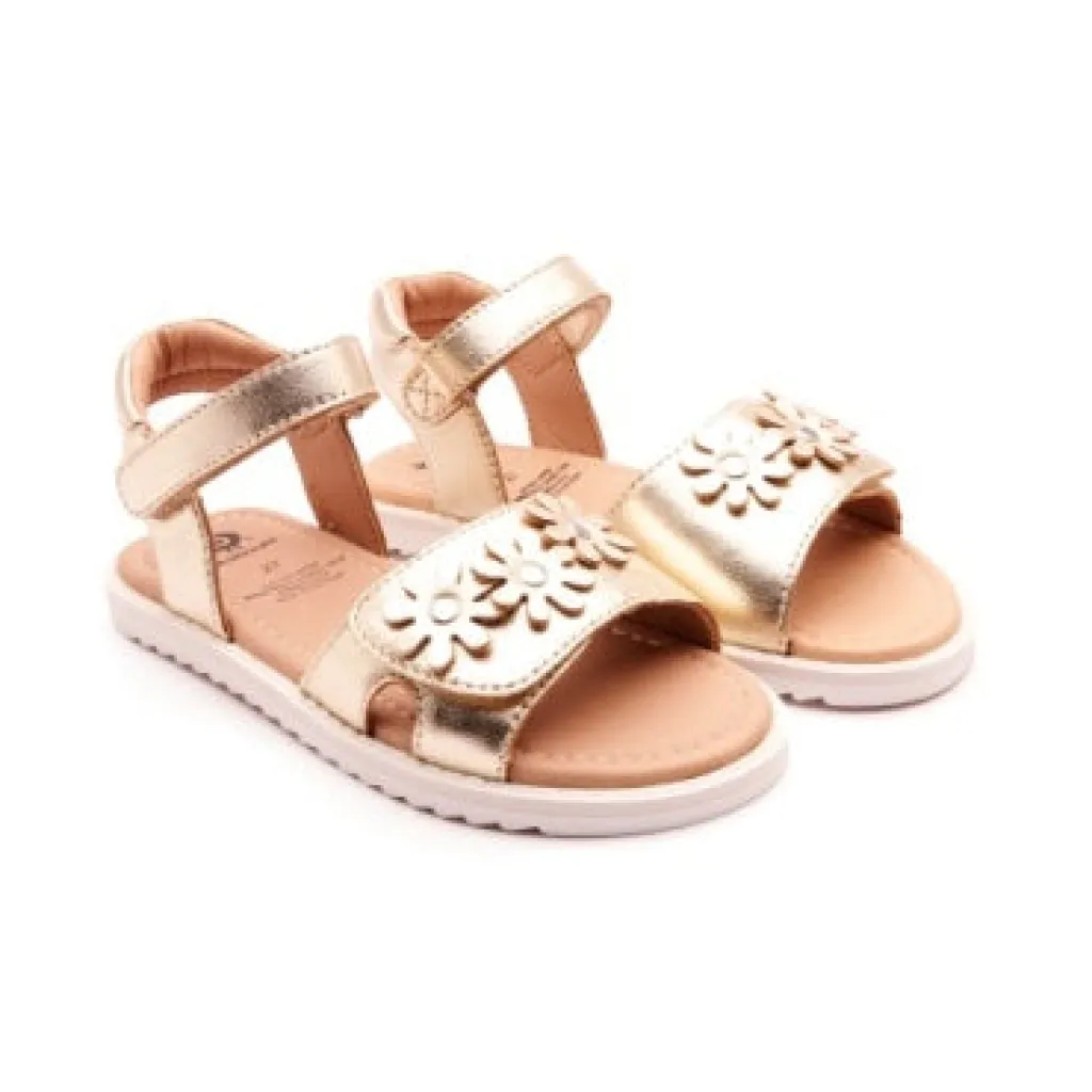 Old Soles Gold Flower Sandal Discount