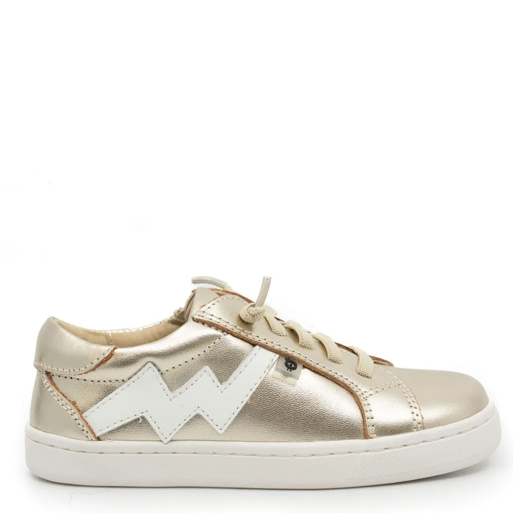 Old Soles Gold Lightning Sneaker New