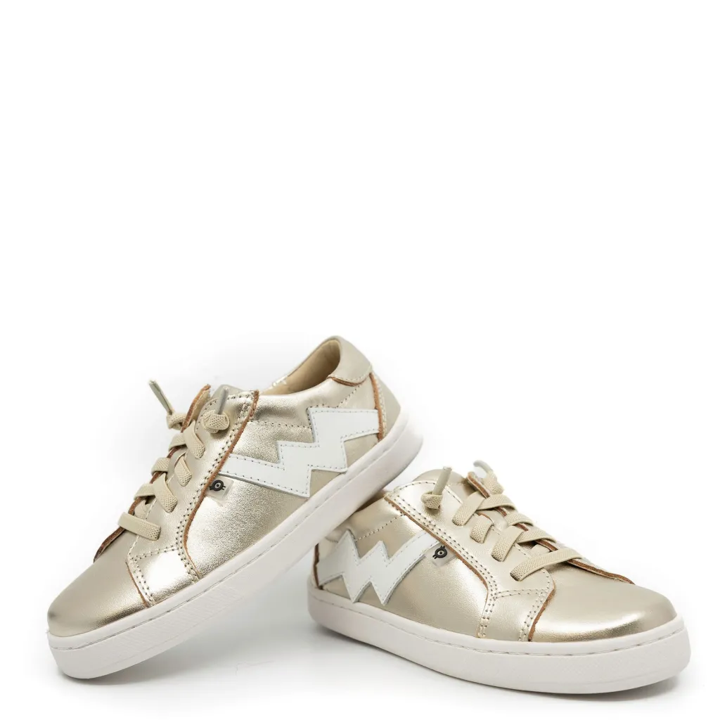 Old Soles Gold Lightning Sneaker New