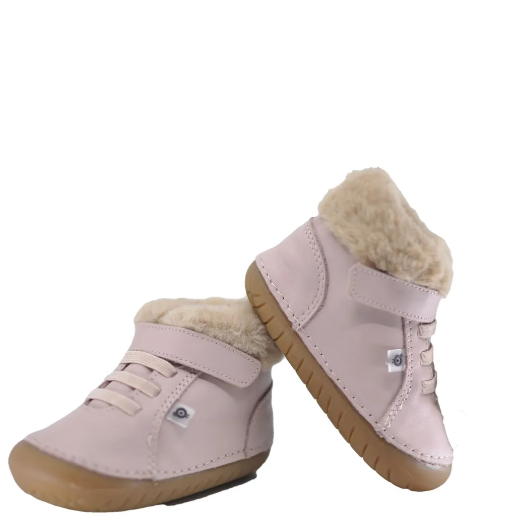 Old Soles Pink Fur Hightop Baby Sneaker Sale