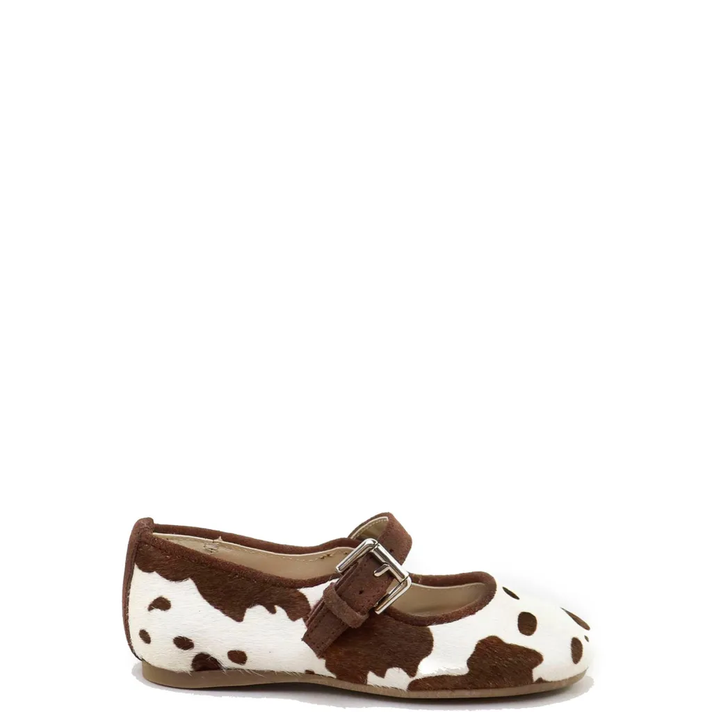 Papanatas Brown Cow Buckle Shoe Outlet