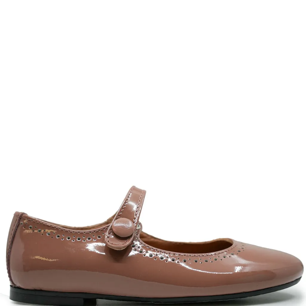Papanatas Burnt Rose Patent Mary Jane Outlet