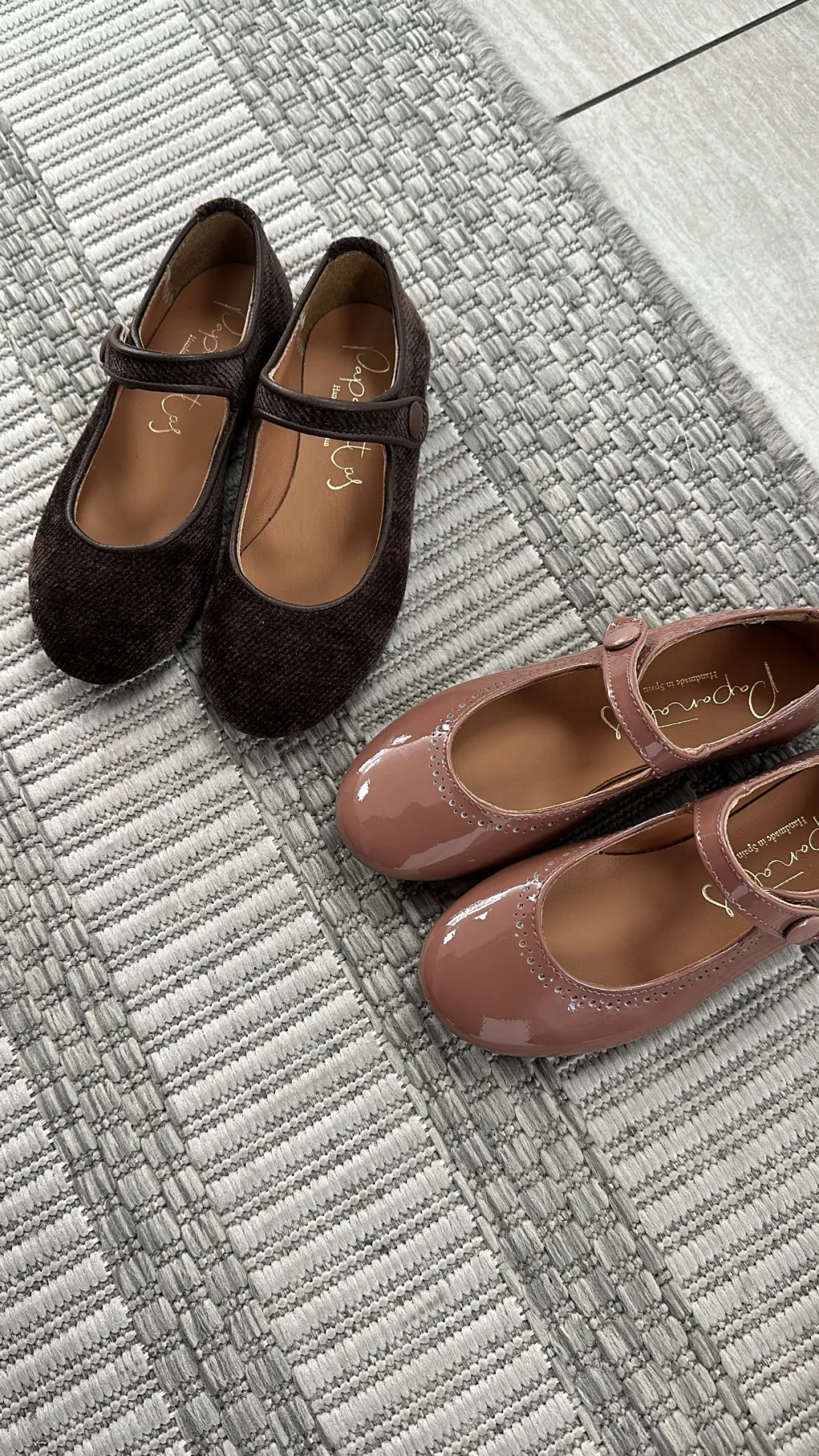 Papanatas Burnt Rose Patent Mary Jane Outlet