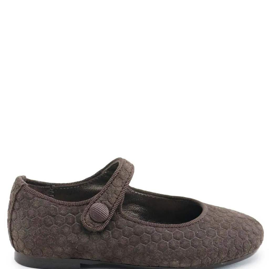 Papanatas Chocolate Comb Mary Jane Clearance