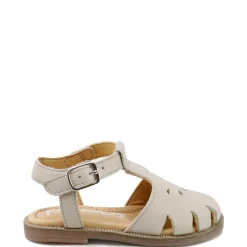 Papanatas Clay Perforated Closed Toe Sandal New