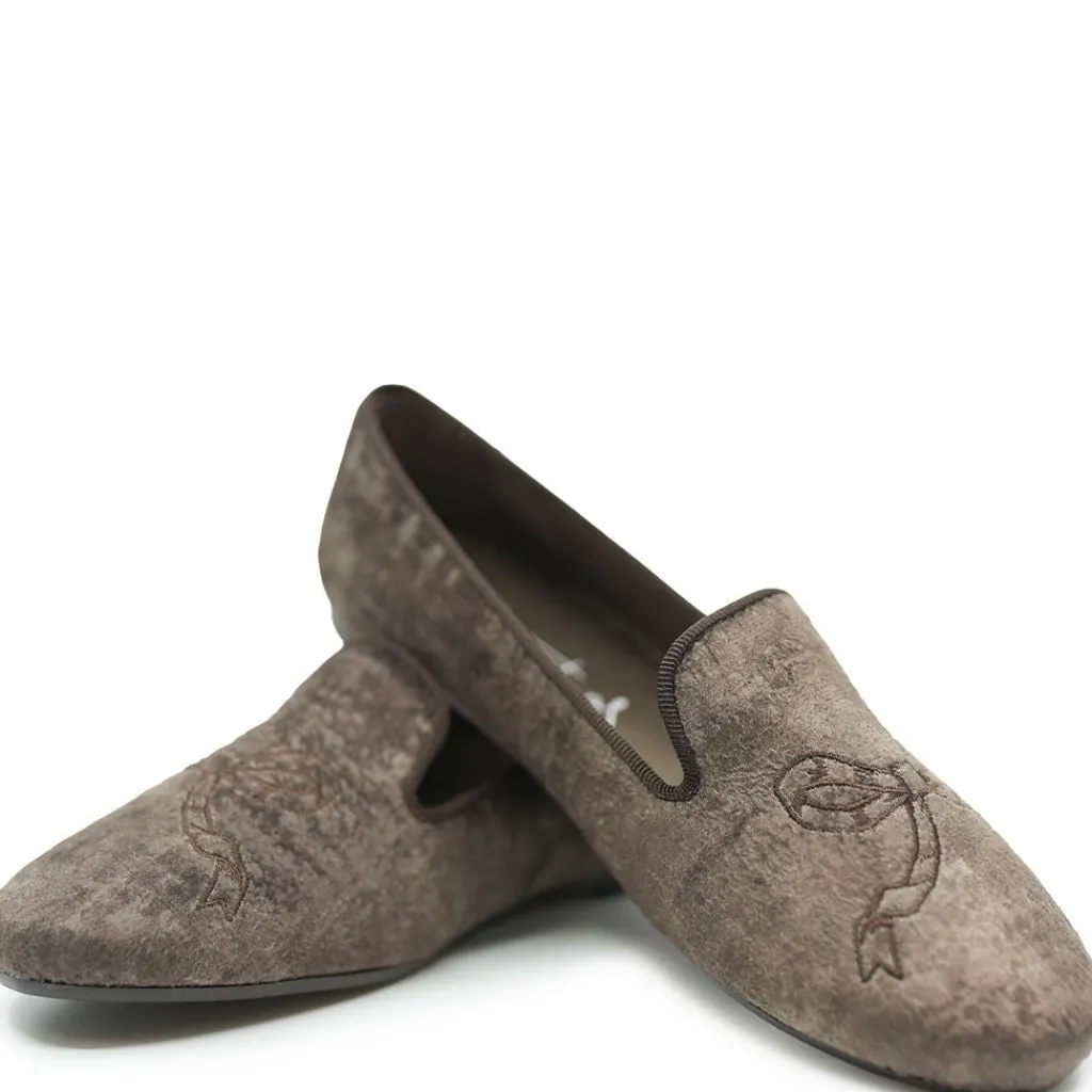 Papanatas Coco Bow Embroidered Loafer Best