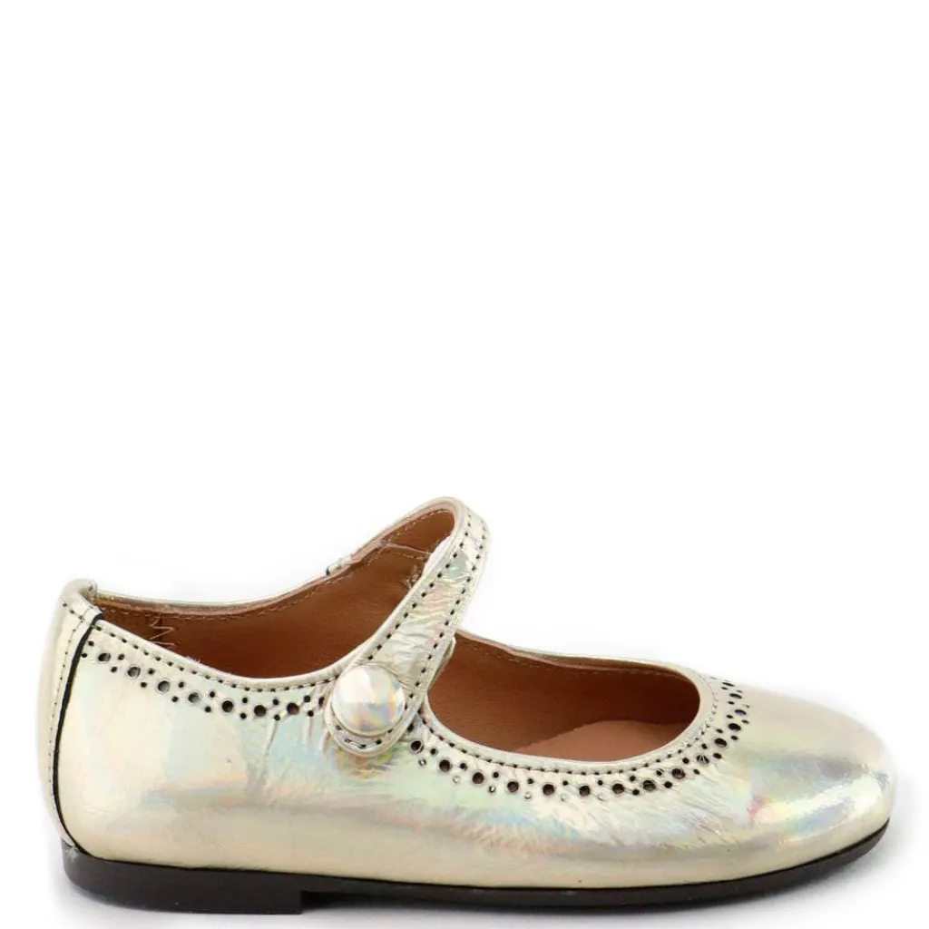 Papanatas Gold Iridescent Mary Jane Online
