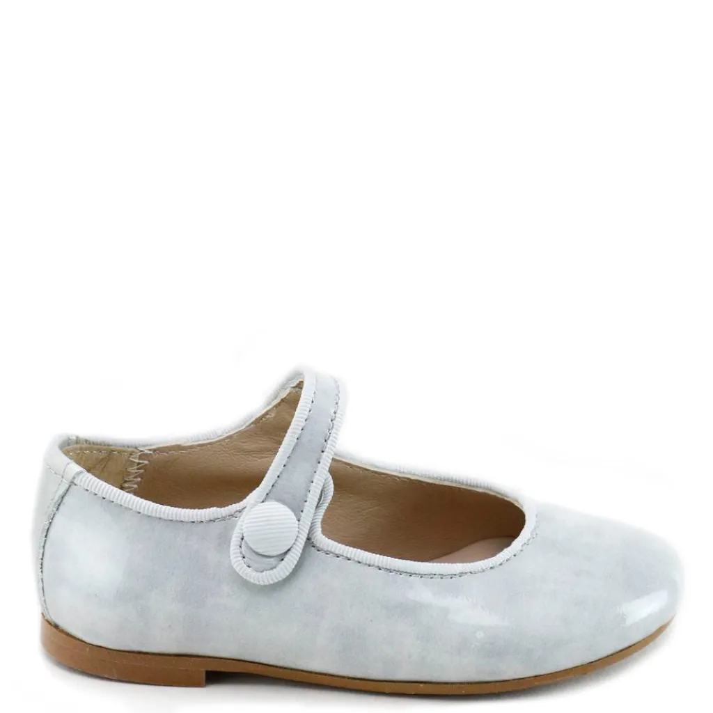 Papanatas Gray Smoky Patent Mary Jane Hot