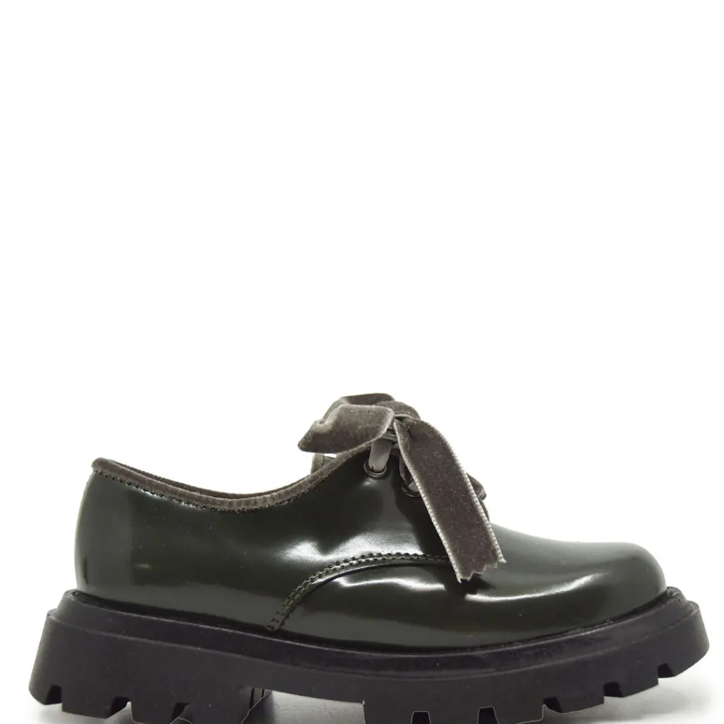 Papanatas Hunter Patent Chunky Loafer Clearance