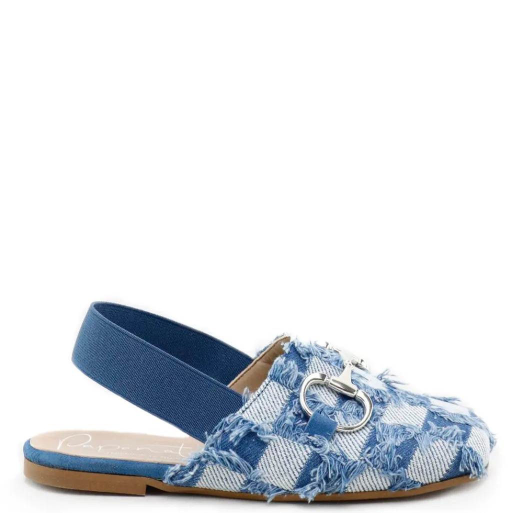Papanatas Jean Square Buckle Mule Clearance