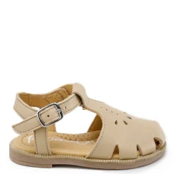 Papanatas Latte Perforated Closed Toe Sandal Sale
