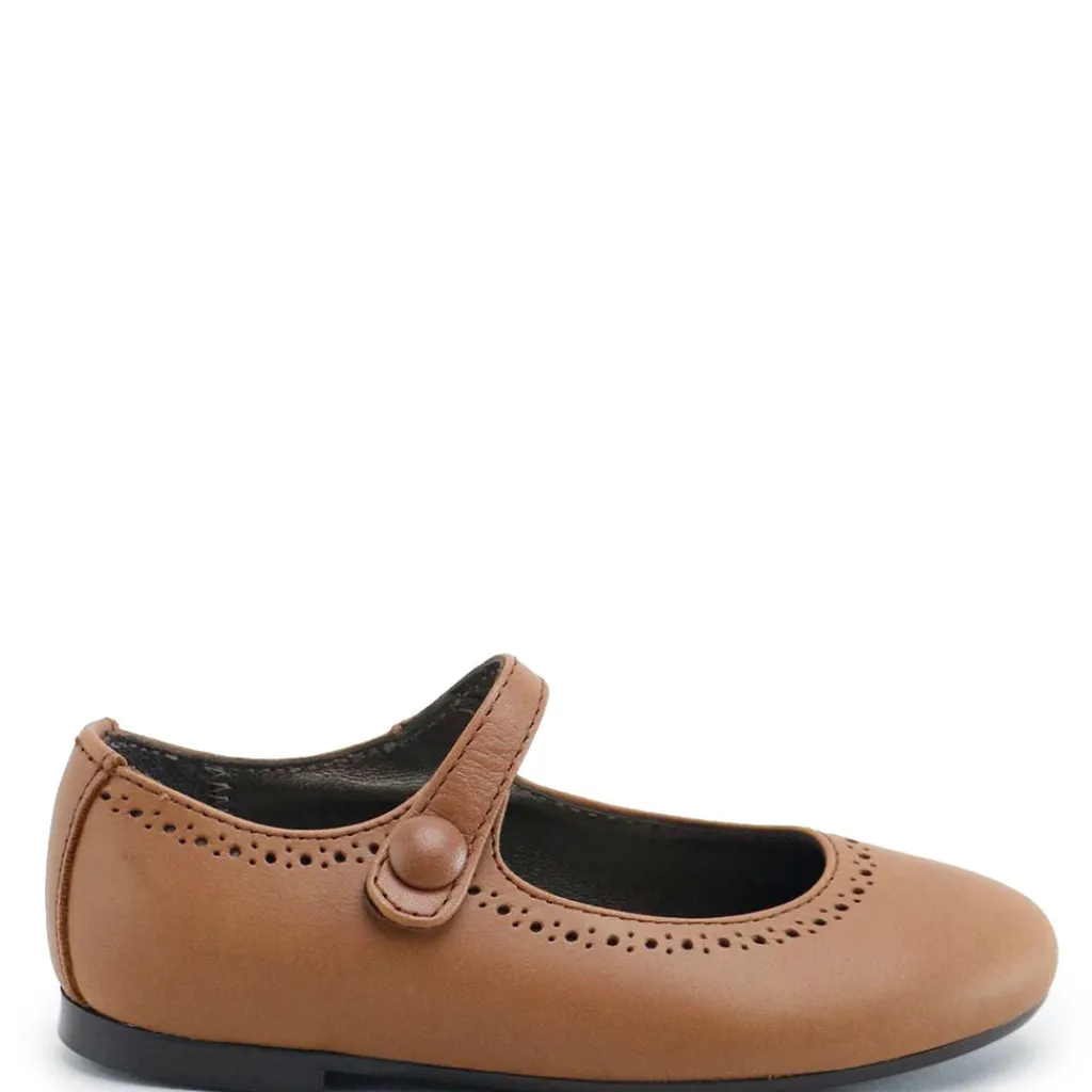 Papanatas Latte Perforated Mary Jane Online