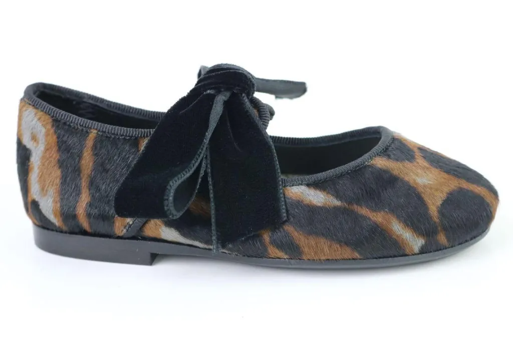 Papanatas Leopard Pony Hair Open Lace Best