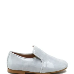 Papanatas Light Gray Patent Smoking Loafer Online