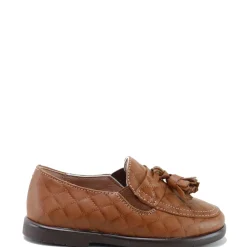 Papanatas Luggage Diamond Cut Tassel Loafer Fashion