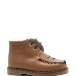 Papanatas Luggage Perforated Laceup Baby Bootie Online
