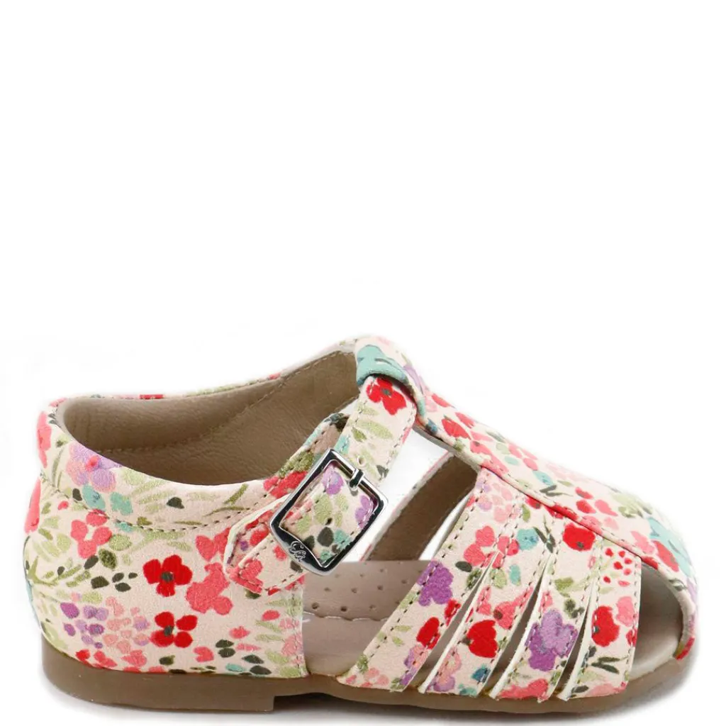 Papanatas Multi Flower Gladiator Baby Sandal Clearance