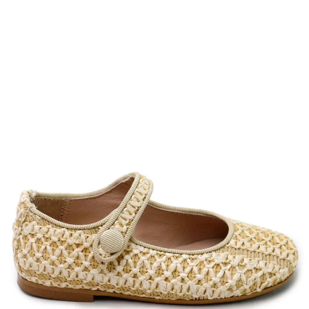 Papanatas Natural Wicker Mary Jane Best