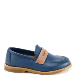 Papanatas Navy and Camel Penny Loafer Best