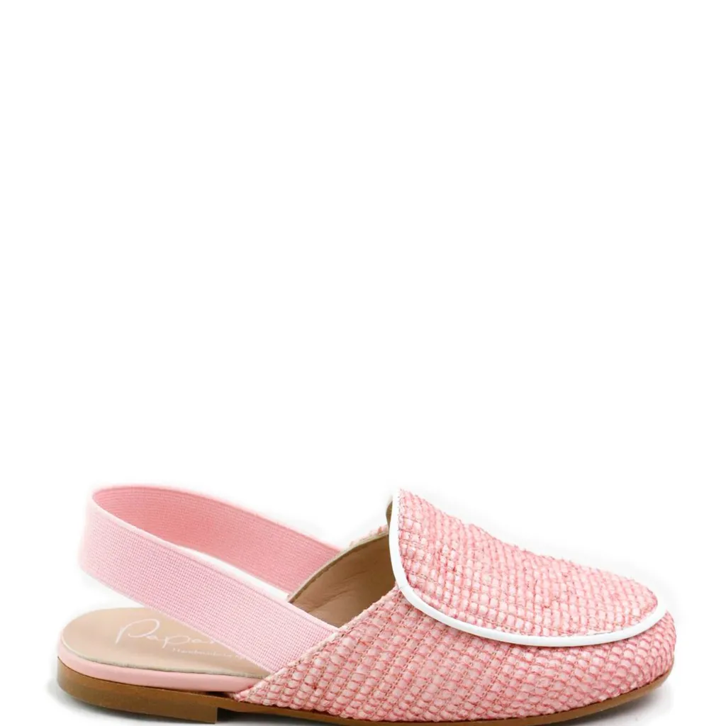 Papanatas Pink Rattan Slingback Online