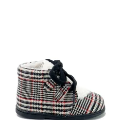 Papanatas Plaid Fur Baby Bootie Clearance