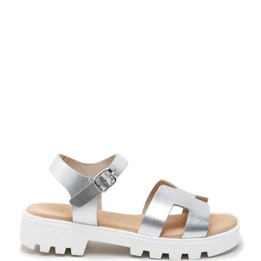 Papanatas Silver H Sneaker Sandal Discount