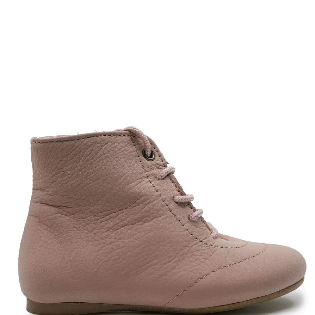 Papanatas Soft Pink Lace Bootie Clearance